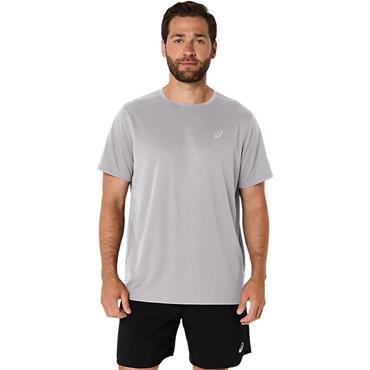 ASICS Gents Core Short Sleeve Top Cloud Grey